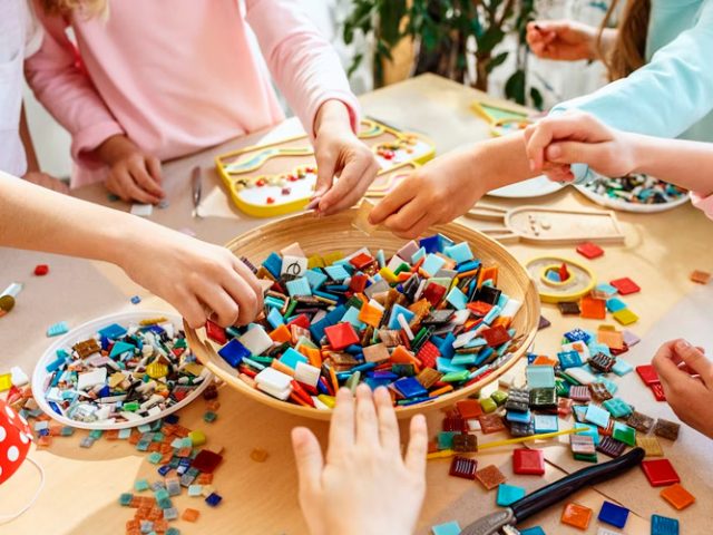 Taller de mosaiquismo para adult@s.